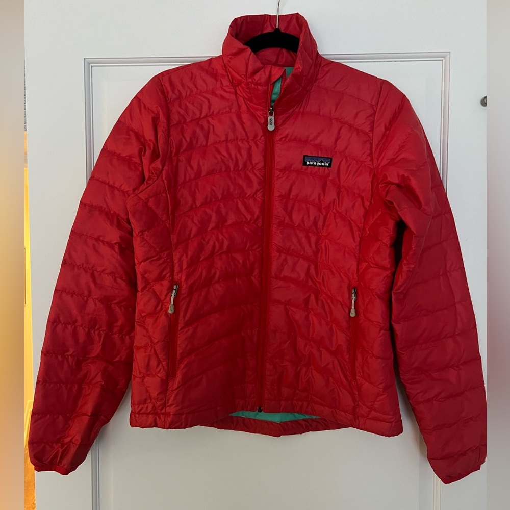 Women’s Patagonia Reddish Orange Jacket, Size X-Small